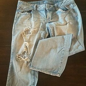 American Eagle slim boot jeans short length